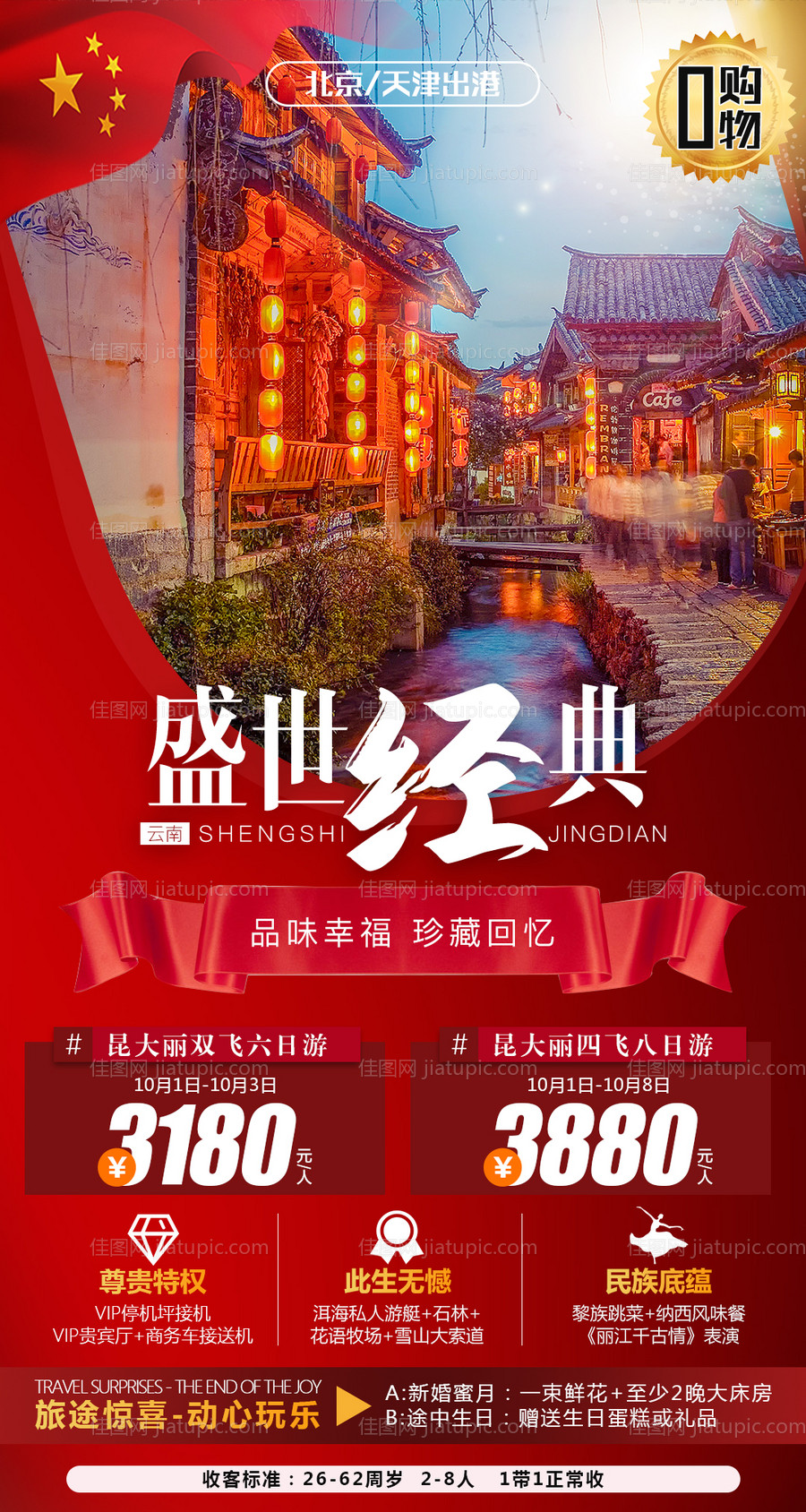 云南旅游海报-源文件