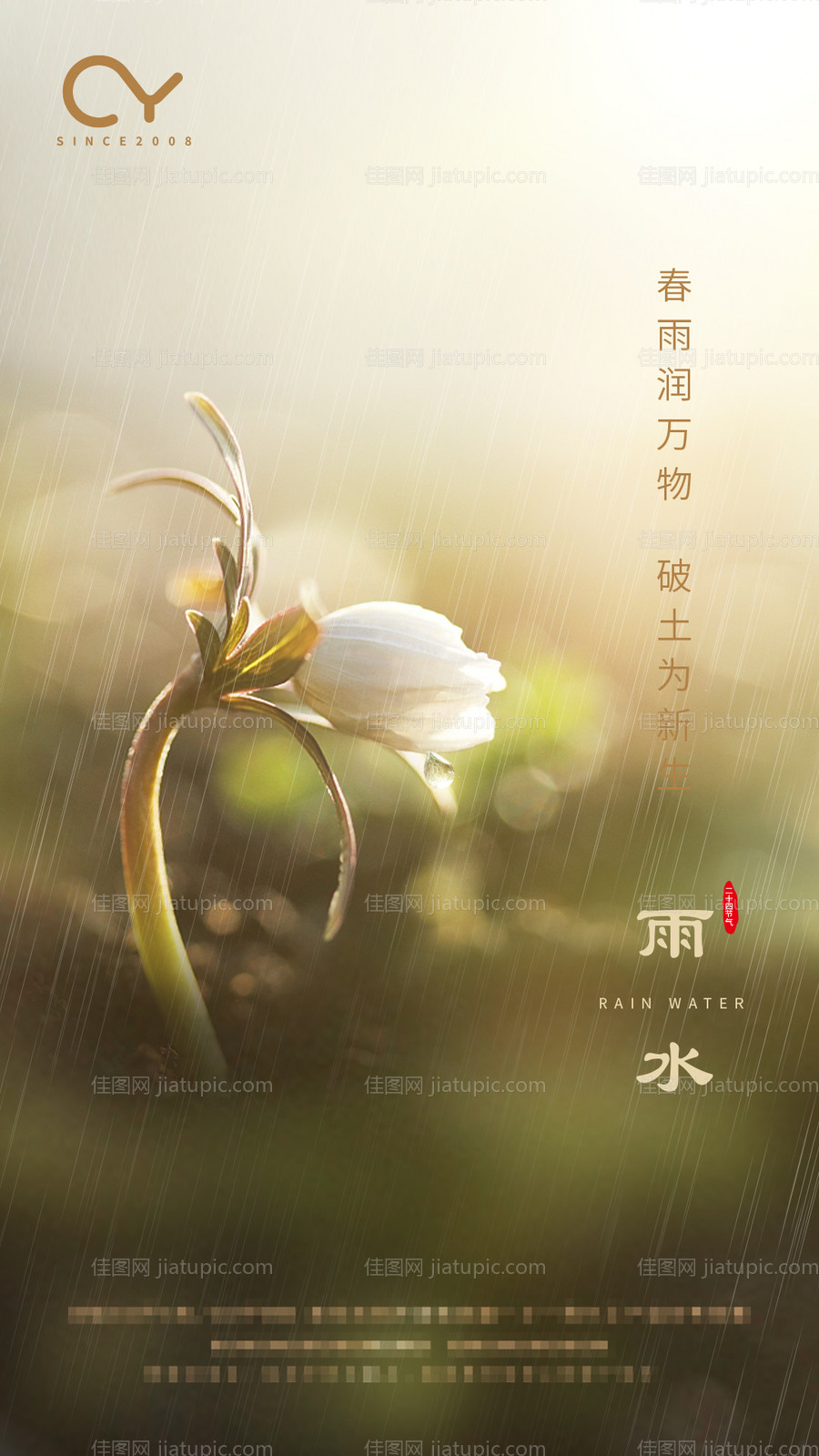 地产雨水节气微信-源文件