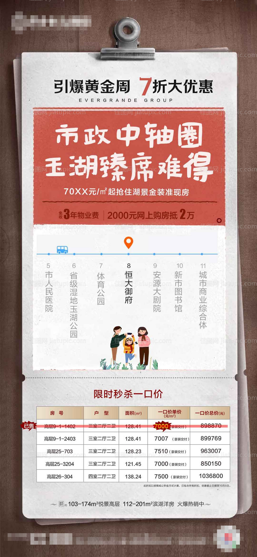 地产创意区位站点特价房-源文件