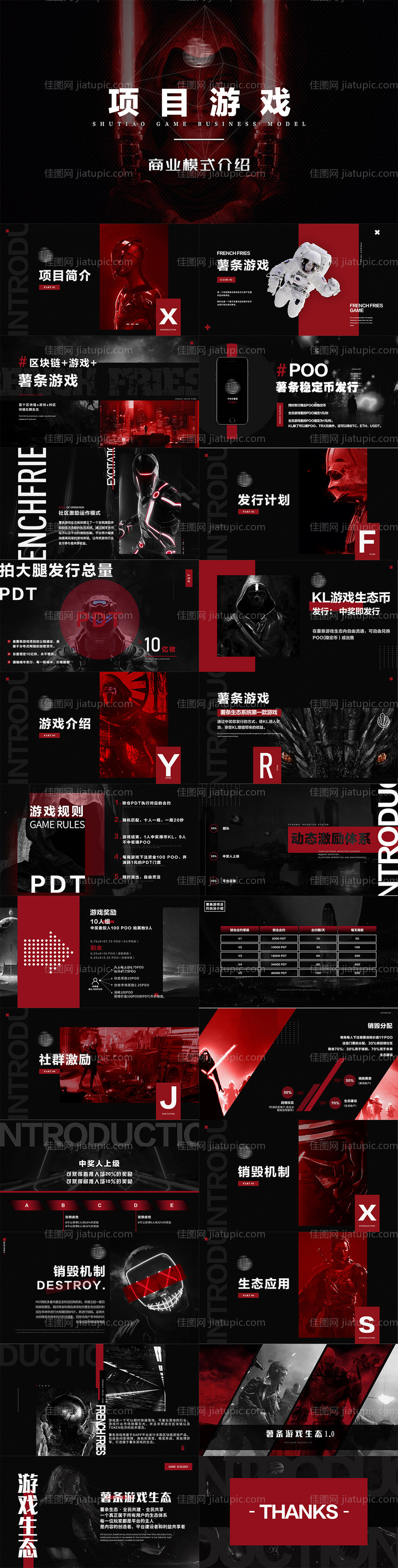 区块链商业计划书PPT-源文件