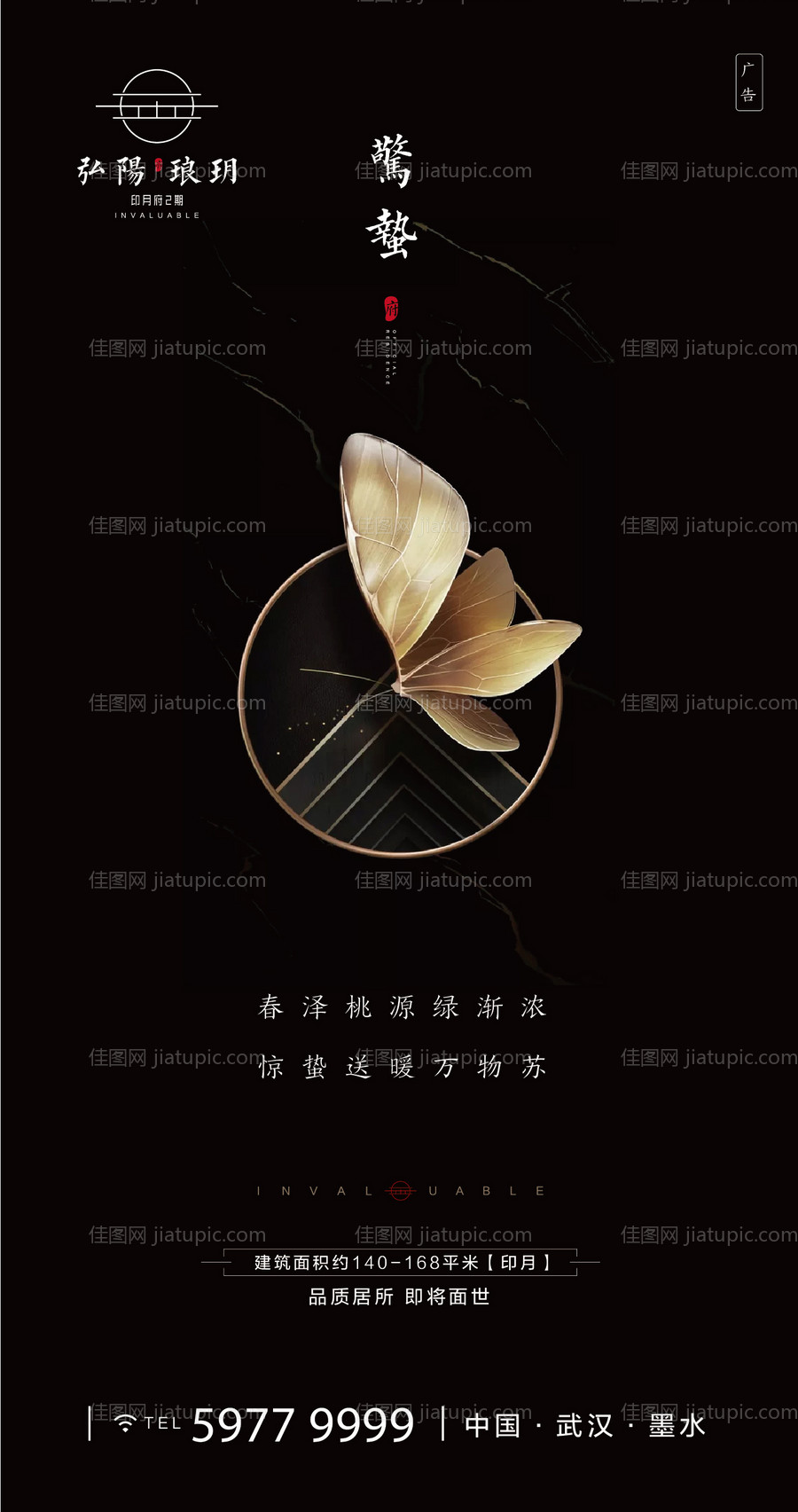 惊蛰节气移动端海报-源文件