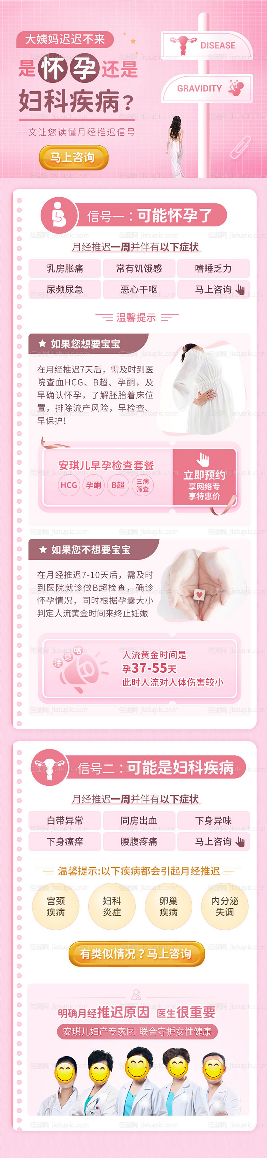 月经迟迟不来详情页-源文件