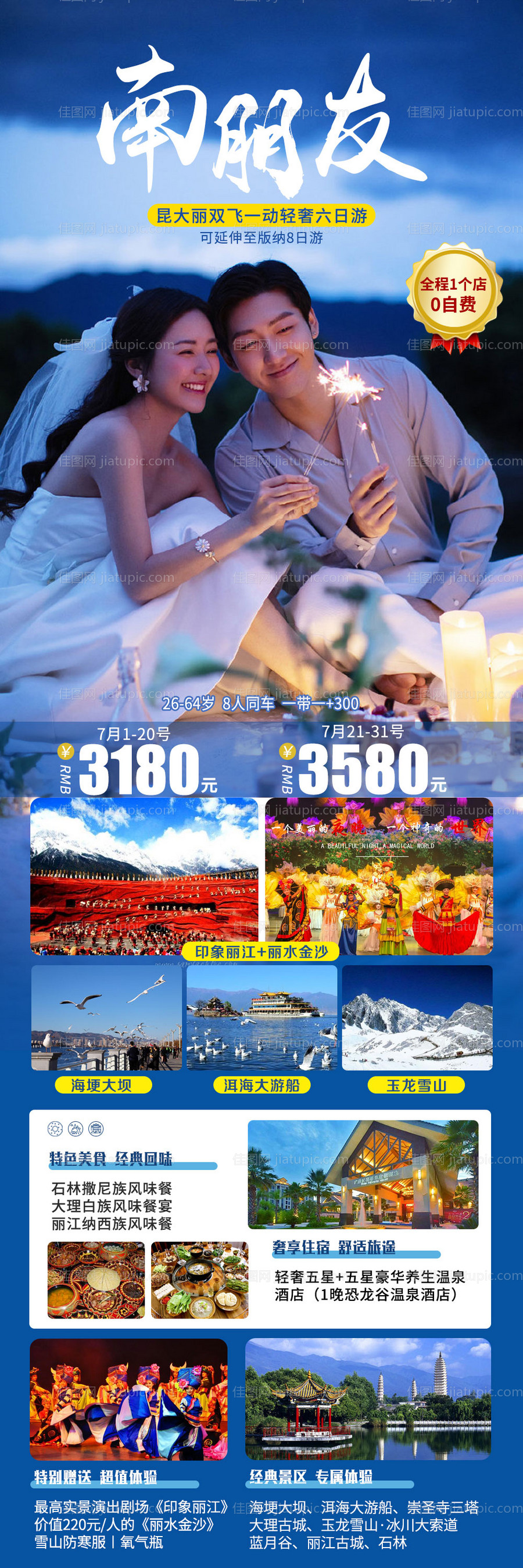 云南旅游海报-源文件