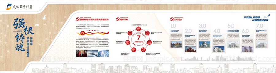 党建文化墙 -源文件